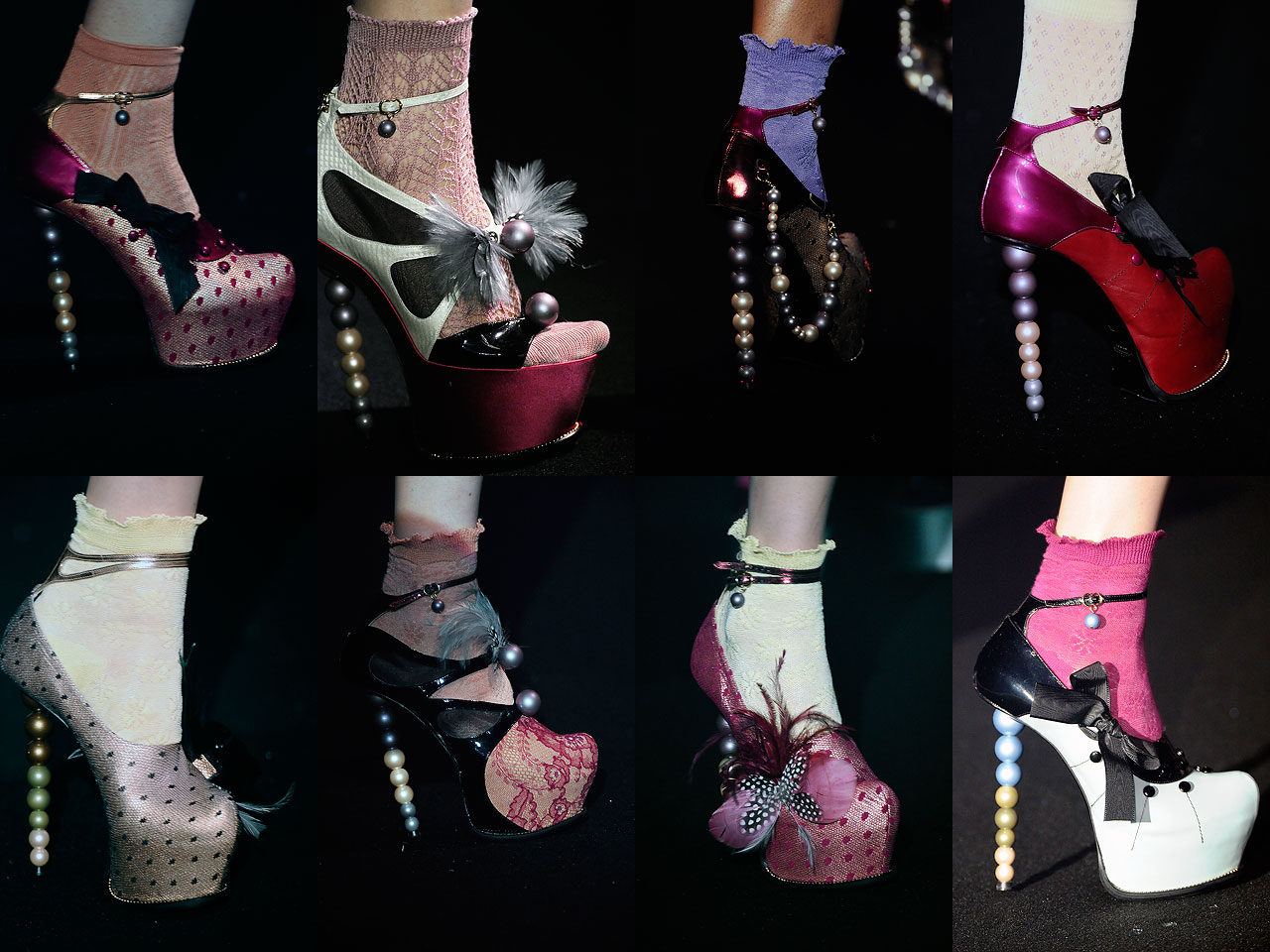 John Galliano Spring/Summer 2010 Shoes