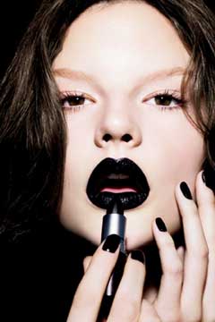 Gothic glam lipstick shades with Manic Panic