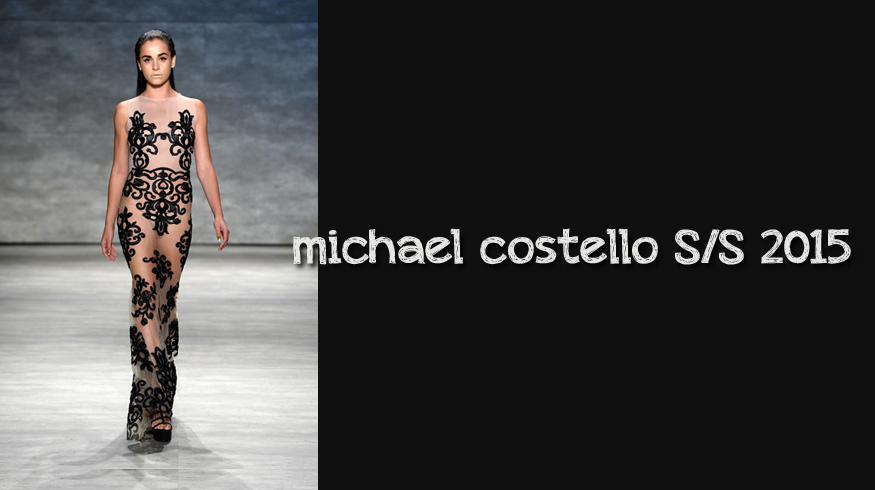 Runway at Michael Costello: New York Fashion Week