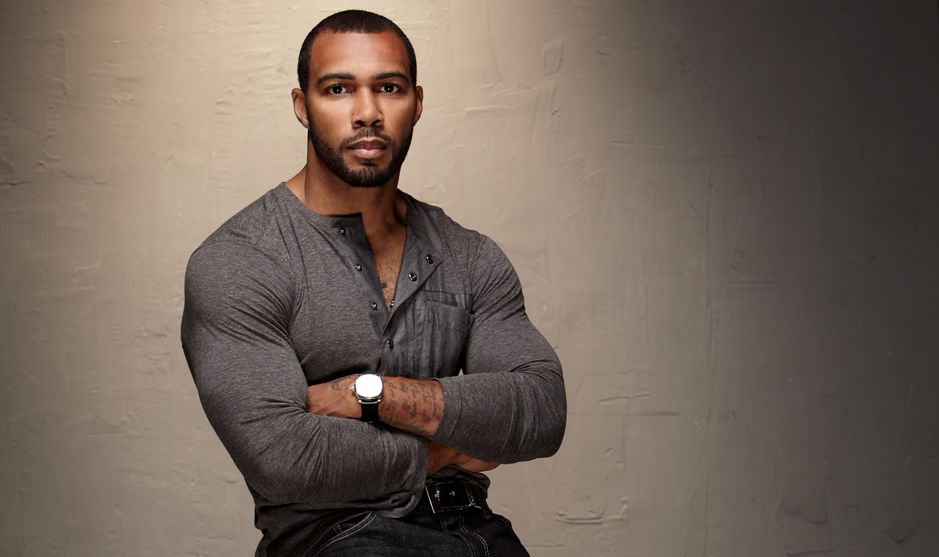 Omari Hardwick from TNT's Dark Blue