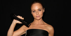 Stella McCartney wins Designer of the Year at the 2012 British Fashion Awards