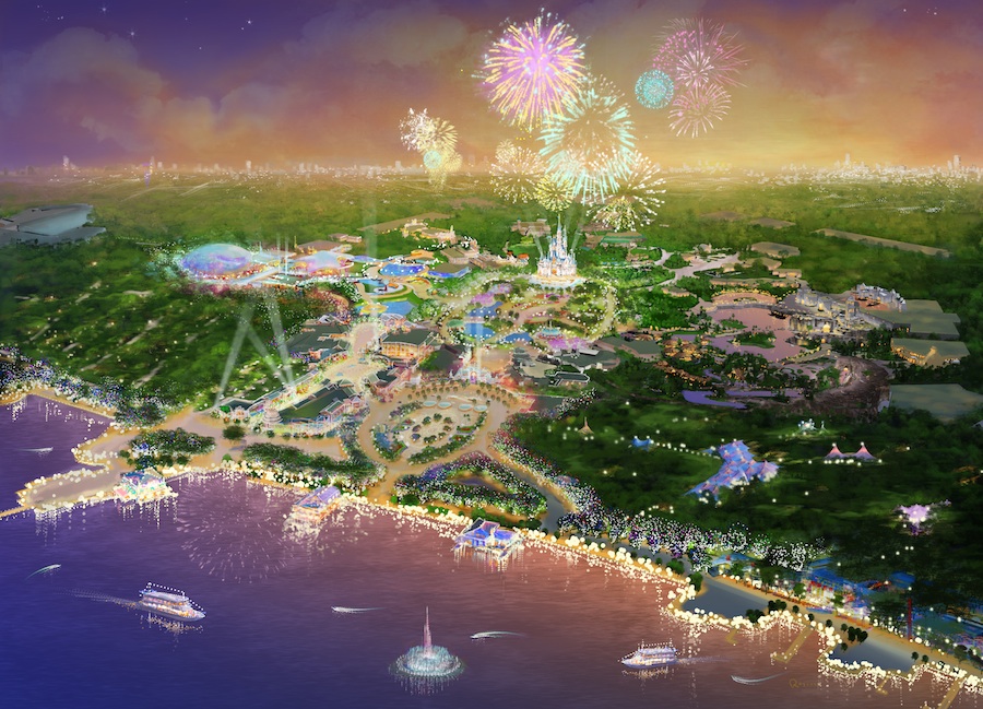 Shanghai Disneyland and Luxury Shopping Complex Opening In 2015