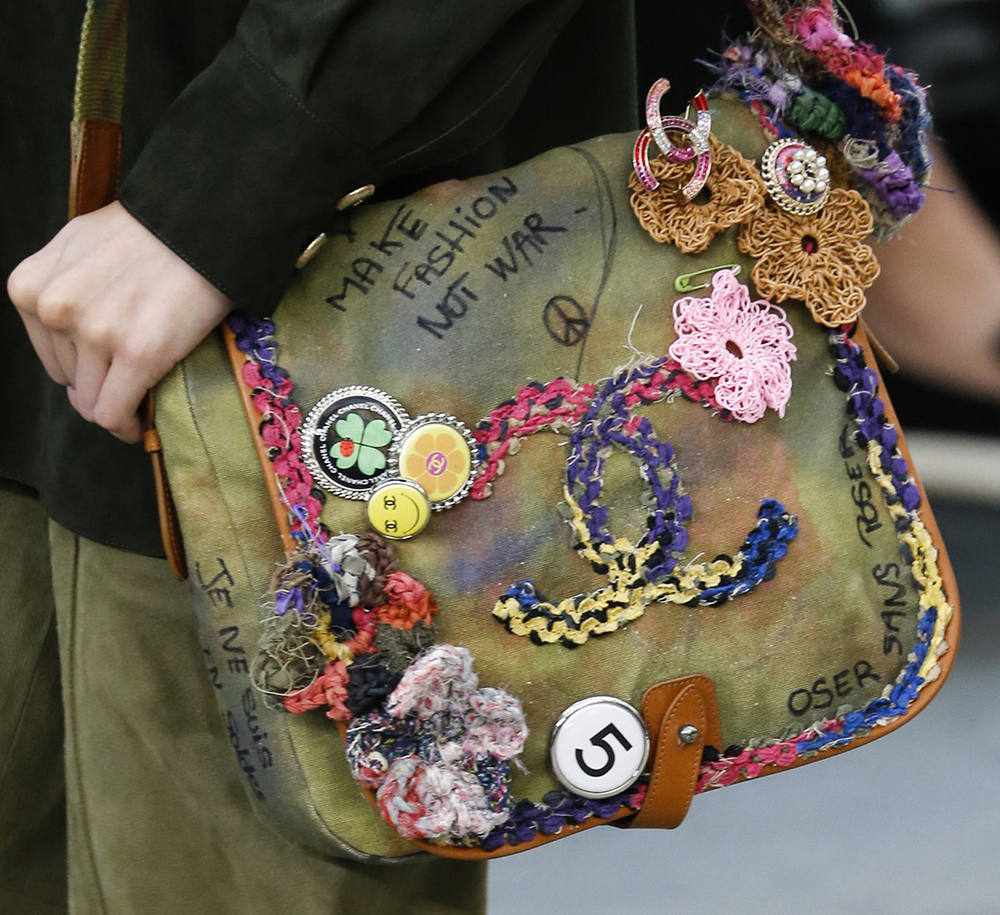 Chanel's graffiti-print backpack is the 'It' bag of the summer