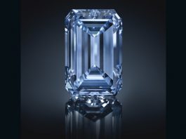 Rare blue diamond sells for record $57.5 million