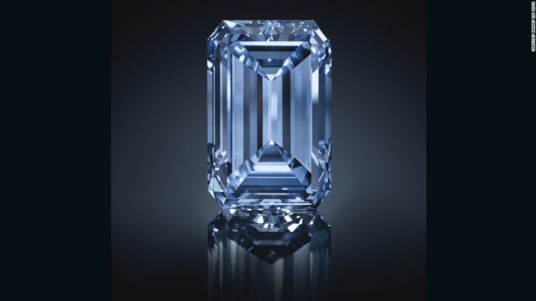 Rare blue diamond sells for record $57.5 million