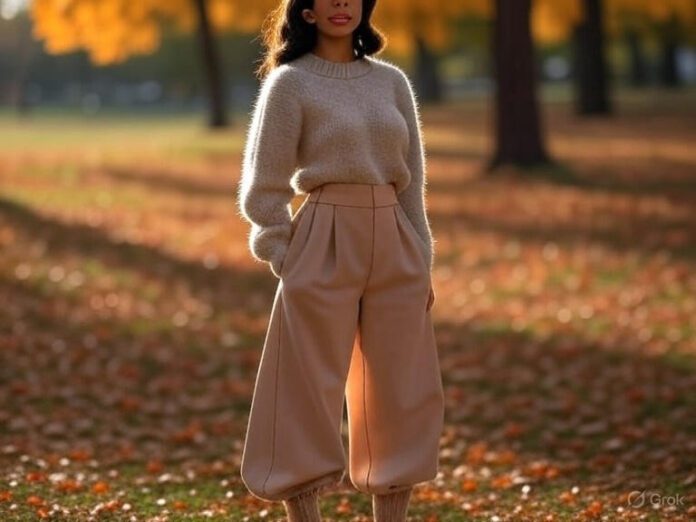 Balloon Pants- Elevate Your Fall Look with Statement Silhouette Balloon Pants: Elevate Your Fall Look with Statement Silhouette