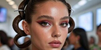 Best Beauty Trends: Must-Have Orange Blush & Chrome Nails Embracing the Best Beauty Trends of New York Fashion Week Spring-Summer 2026