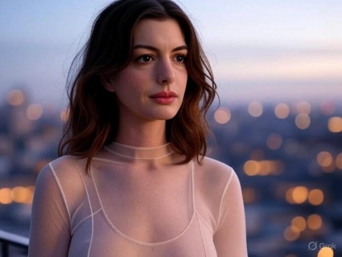 Anne Hathaway's Stunning Sheer Look Defines Fall Fashion