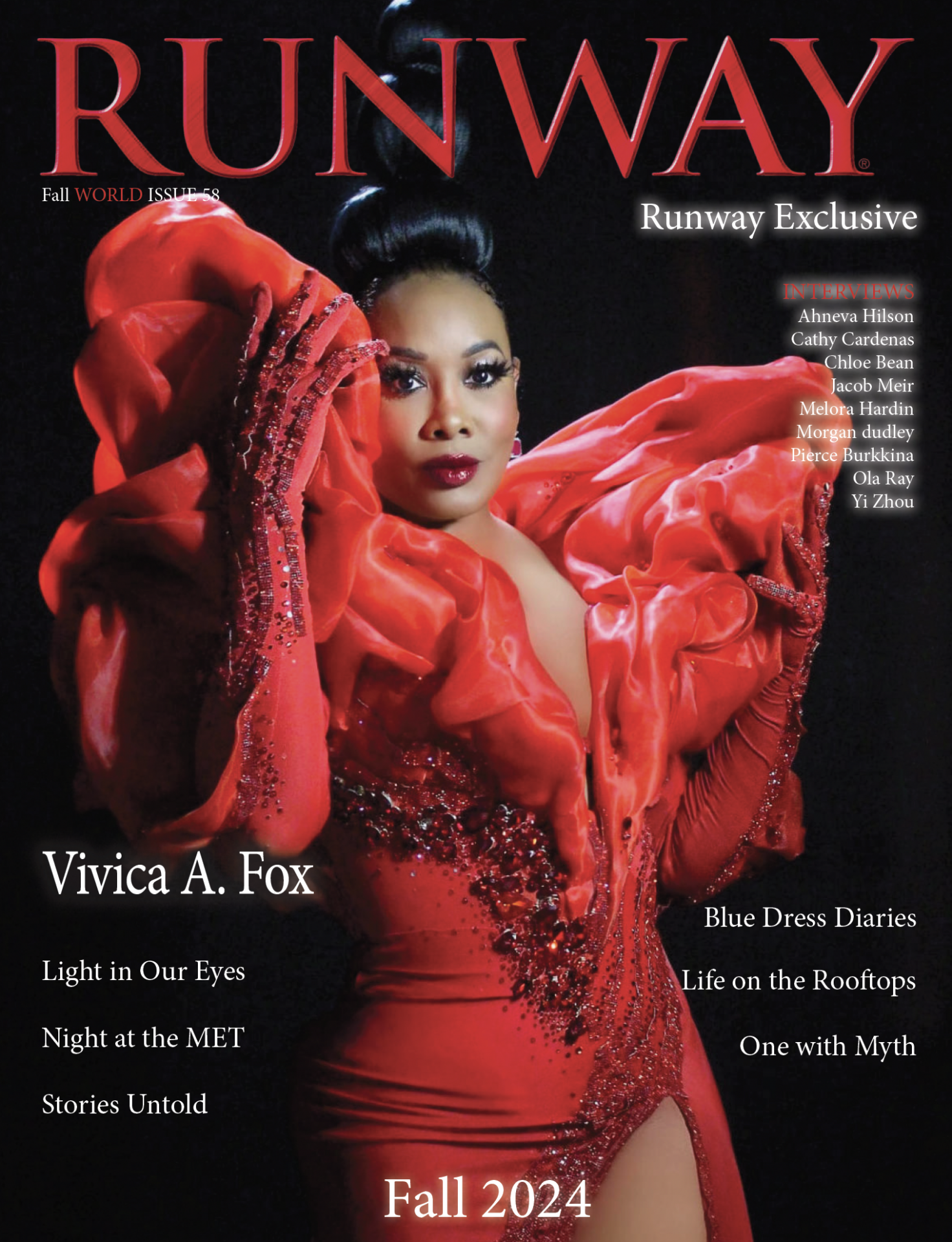 Runway-Magazine-Fall-2024 Runway Magazine Fall 2024 with cover Vivica Fox