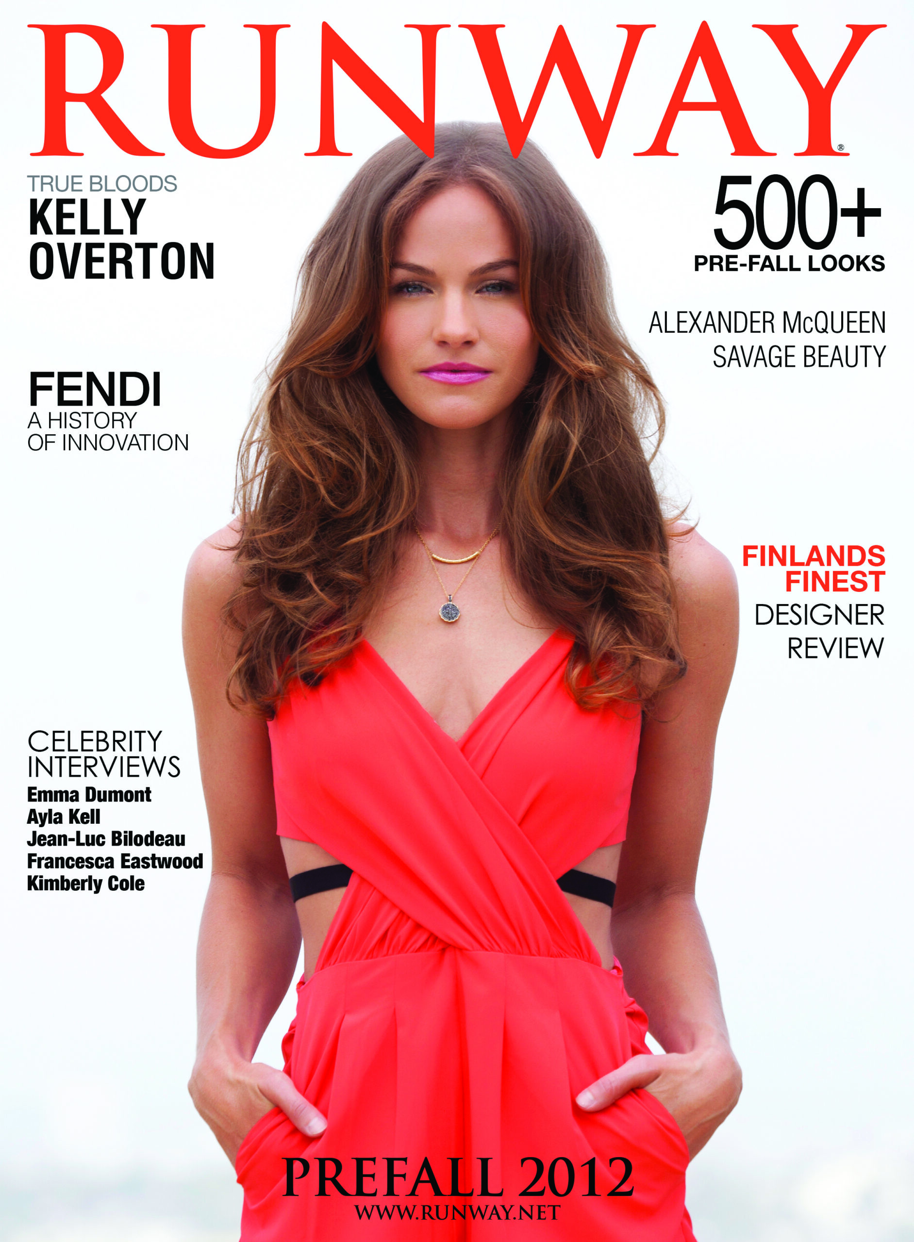 Runway Magazine Summer 2012 with Kelly Overton