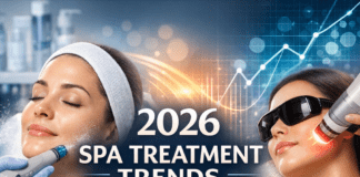 Illustration of 2026 Spa Treatment Trends: HydraFacial, Laser Facials, and Recovery Massages