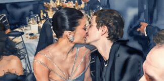 Kylie Timothee Kiss at 2026 Golden Globes Goes Viral Again