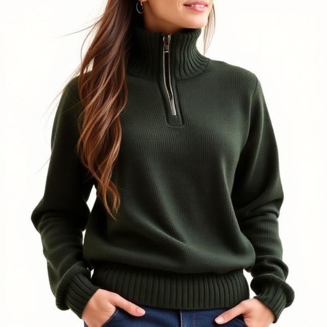 Quarter-Zip Jumper Trend 2026- Runway Revival
