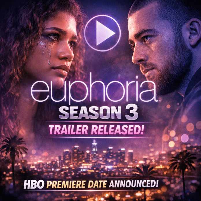 Euphoria Season 3 Trailer Drops, Confirms HBO Premiere Date — Featured image Illustration of Euphoria Season 3 Trailer Drops, Confirms HBO Premiere Date