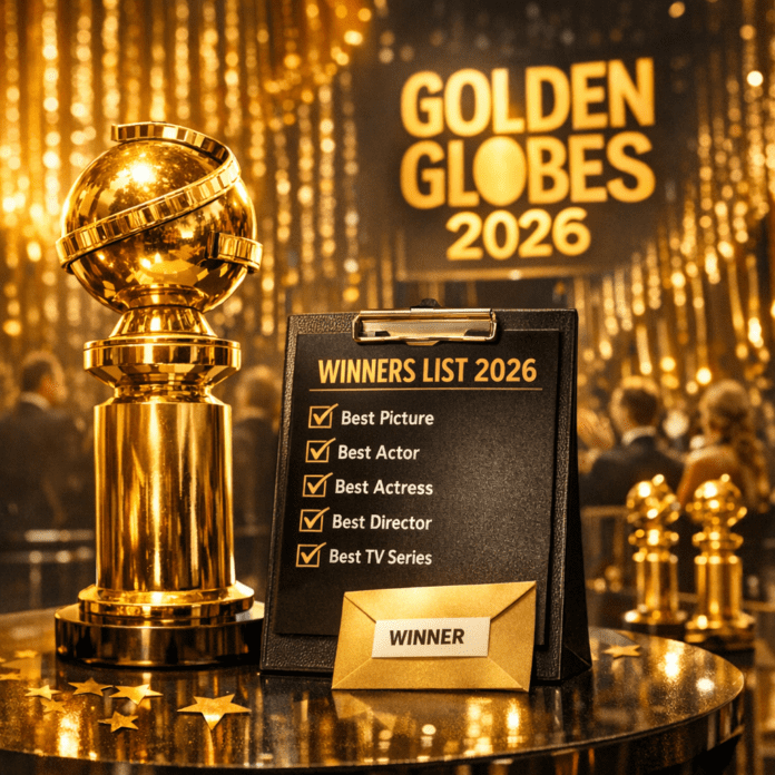 Golden Globes 2026 Winners List and Highlights: Full Awards Recap — Image Illustration of Golden Globes 2026 Winners List and Highlights: Full Awards Recap