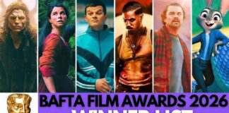 BAFTA Film Awards 2026: The Full List of Winners