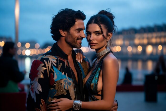 Emily Ratajkowski and Romain Gavras - Relationship Public
