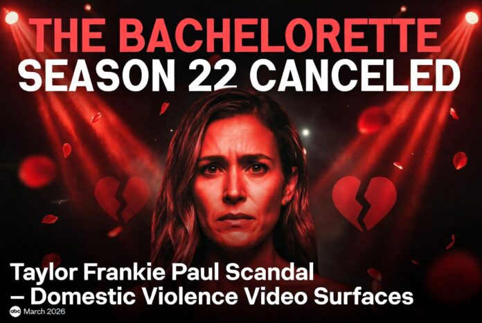 The Bachelorette Season 22 Halted- Last-Minute Cancellation