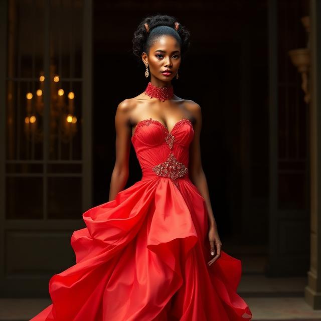 Anok Yai TIME100 Dress Look Redefines Couture as Art