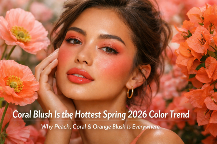 Coral Blush Is the Hottest Spring 2026 Color Trend