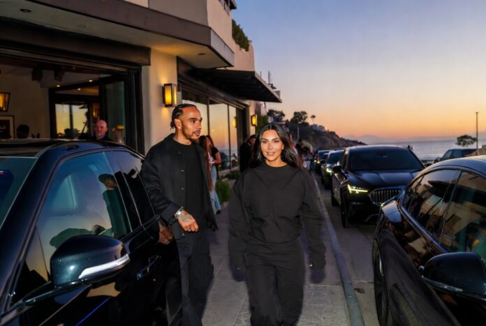 Kim Kardashian Lewis Hamilton Go Instagram Official