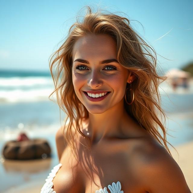Livvy Dunne Beach Beauty Routine Is Going Viral