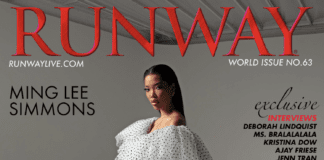 Ming Lee Simmons Graces Runway Magazine Spring 2026 Cover Runway Magazine Spring 2026 Ming Lee Simmons cover