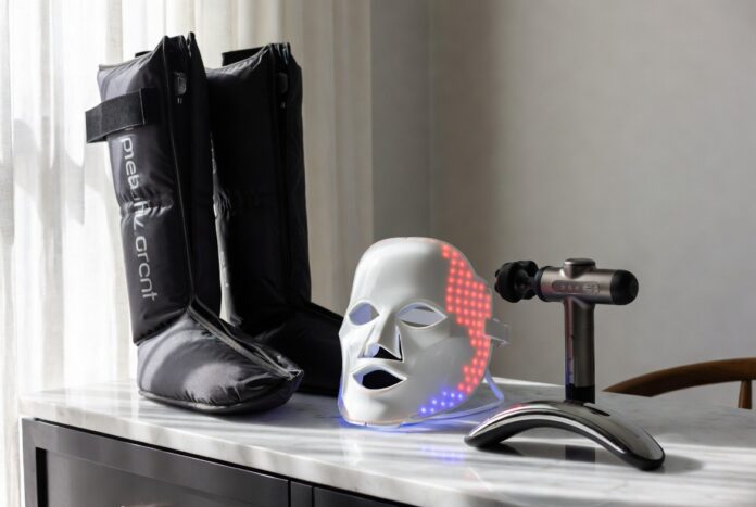Recovery Tech Is the New Beauty Frontier — Compression, Heat, and Percussive Devices Enter Skincare