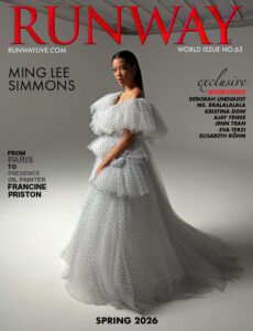 Runway Magazine Spring 2026 Ming Lee Simmons cover Runway Magazine Spring 2026 Ming Lee Simmons cover