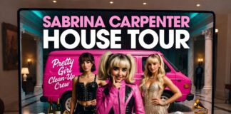 Sabrina Carpenter’s House Tour Music Video