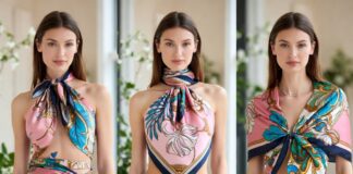 Scarf dressing Defines Spring- Most Intelligent Fashion Trend Scarf dressing Defines Spring- Most Intelligent Fashion Trend