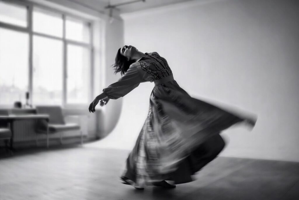 The Slow Spin Transition Dance Is Dominating Instagram