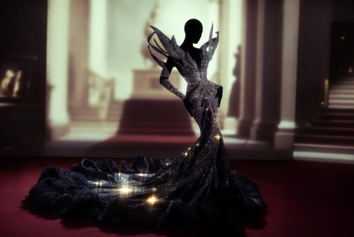 Beyoncé Met Gala 2026 Couture Moment Editorial fashion image inspired by Beyoncé’s crystal couture gown at the 2026 Met Gala