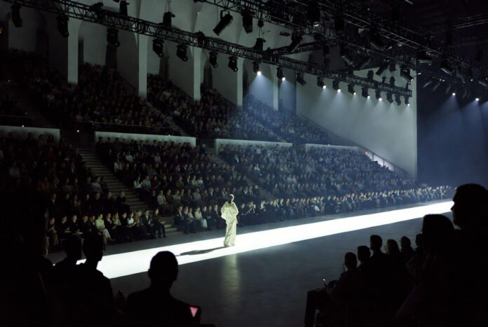 Fashion Week Calendar 2026 — Complete Global Guide — Runway Magazine Model walking a runway at a major international fashion week show, representing the complete global fashion week calendar 2026 coverage guide by Runway Magazine