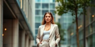 Hailey Bieber inspired minimalist street style featuring capri pants and clean girl aesthetic fashion