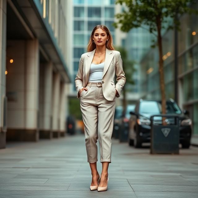Hailey Bieber Capri Pants Street Style Hailey Bieber inspired minimalist street style featuring capri pants and clean girl aesthetic fashion