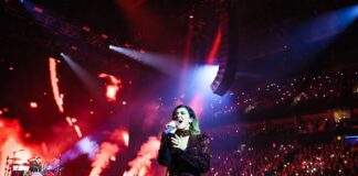 Madison Beer performing during her Locket world tour in 2026
