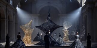 Celebrities wearing sculptural couture at Met Gala 2026 red carpet transformed into fashion art installation